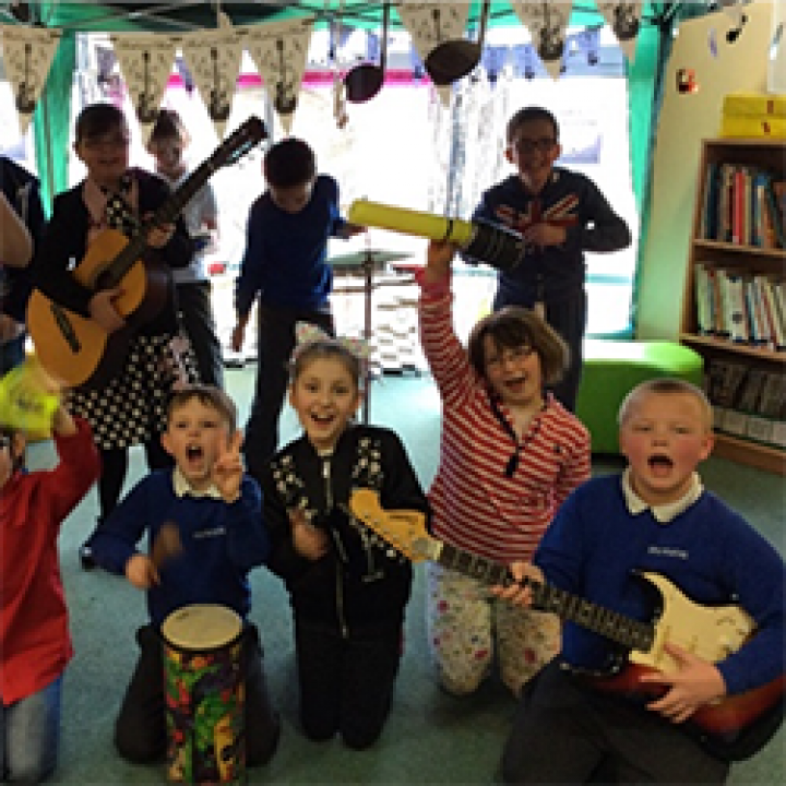 Sing Up Day at Fosse Way School