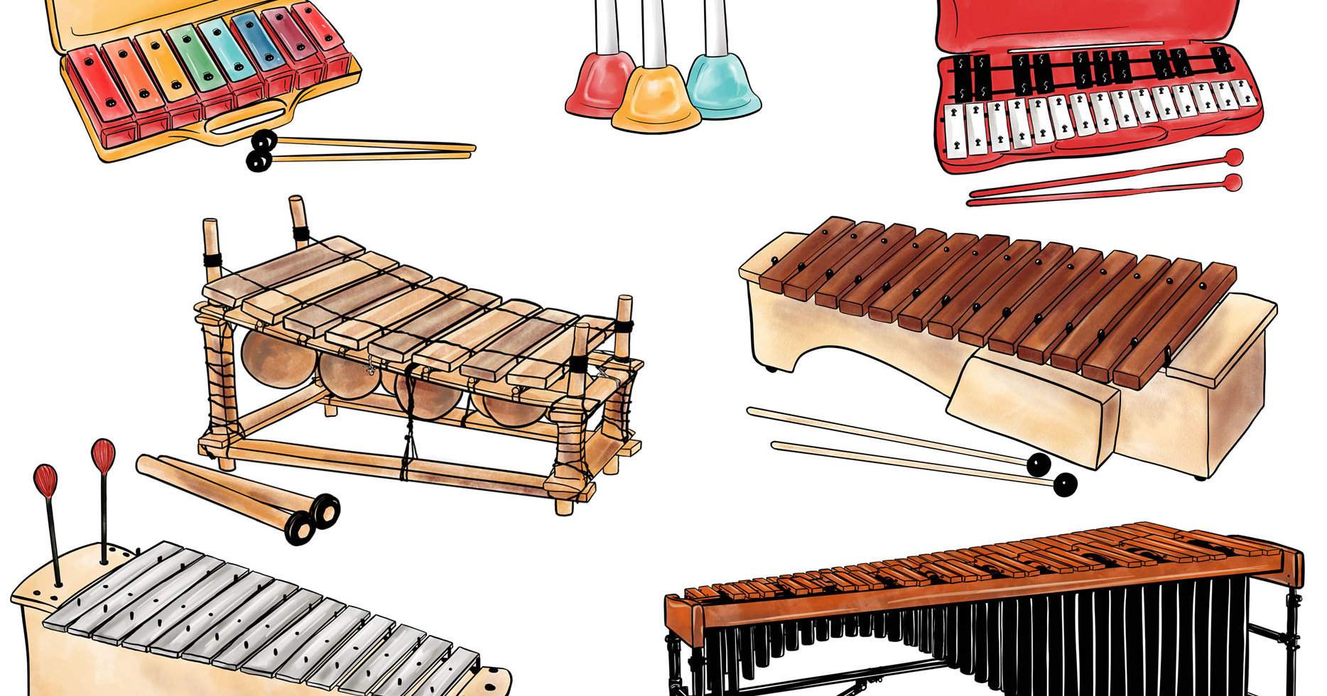 Play percussion Tuned percussion Sing Up