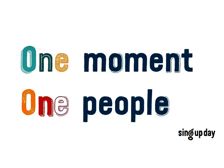 One moment, one people