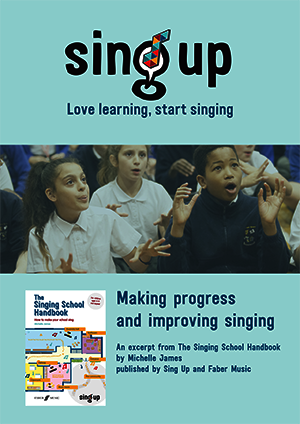 FREE CHAPTER: Making progress and improving singing