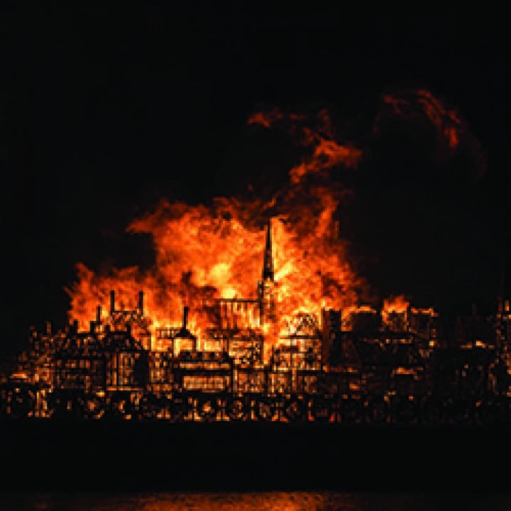 Fire of London timeline