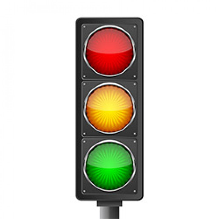 Traffic lights template